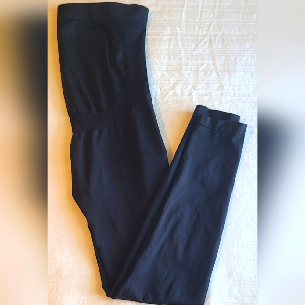 Isabel Maternity Black Belly Support Leggins NWOT